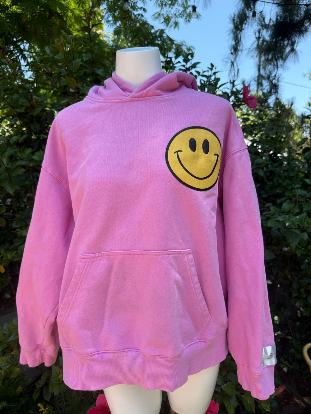 Care Tucker pink hoodie